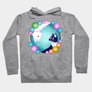 Cat Yin Yang Hoodie